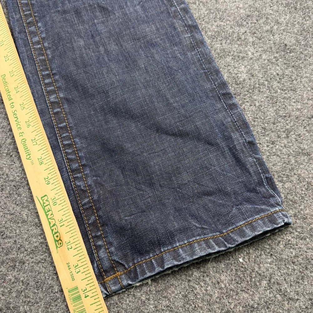 Affliction Cooper Relaxed Bootcut Jeans Size 38 Long Y2K - Picture 6 of 7